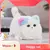 Brinquedo de pelúcia gato interativo elétrico - Merchanty