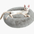 Cama Conforto Pet De Pelucia para Cachorro E Gato, Caminha Pet Redonda Macia - comprar online