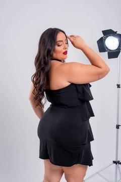 Vestido Brendinha - Roxo Com Lilas