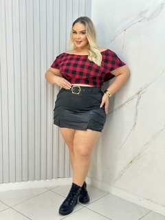 Conjunto Luciene - Roxo Com Lilas