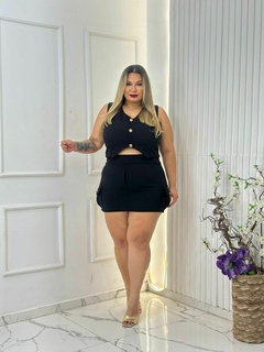 Conjunto Thuane - Roxo Com Lilas