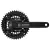 PEDIVELA TRIPLO ALUM. INDEX 28/38/48 PRETO TY301 170MM