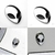 Emblema Alien Metal 3D (ALIEN TECH)