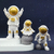 Astronauta E Lua Figuras (ALIEN TECH) - ALIEN TECH