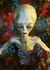 Black Night UFO Dim Style Poster