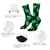 Meias Alien Crew Verdes (ALIEN TECH)