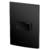 Conjunto 1 Interruptor Simples - Inova Preto Fosco - 85736