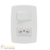 CJ Interruptor Simples + Tomada 10A 4x2 Branco- Ilumi LEV - 87200