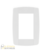 Placa 3 Módulos 4x2 Branco- Ilumi LEV - 8710