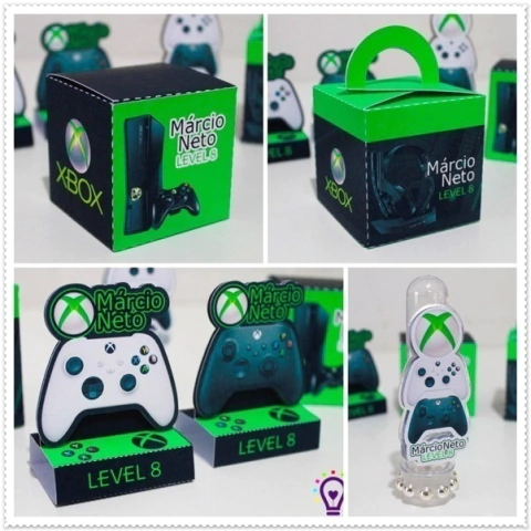 Kit 30 ítens - Gamer XBox