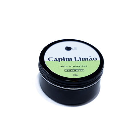 Vela Aromática Capim Limão 80g