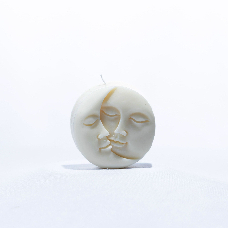 Vela Decorativa Meia Lua 50g