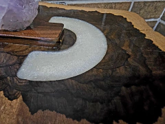 Escultura de Amatista con Madera de Ciricote - online store