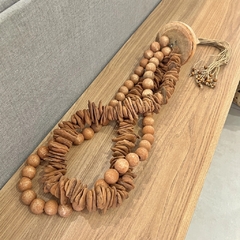 Colar Decorativo Pedaços da Natureza