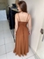 Vestido longo em viscose com botões- Mariana na internet