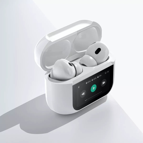 Fone De Ouvido Bluetooth Com Visor E Tela Sensível Ao Toque