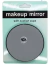 Espejo redondo con aumento 10 X Makeup Mirror