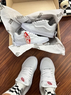 vans knu branco - comprar online