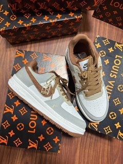 tênis Nike Air force Lv marrom - loja online