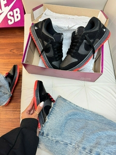 Dunk preto/vermelho premium - loja online