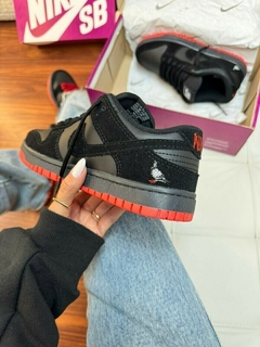 Dunk preto/vermelho premium - comprar online