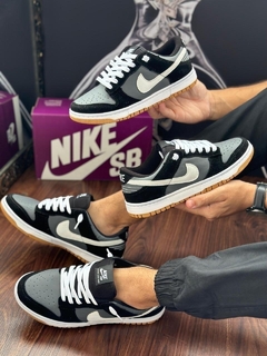 Dunk cinza/preto premium