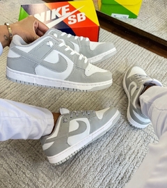 Dunk cinza/branco premium - comprar online
