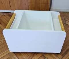 Cajón Baúl Juguetero Repisa Montessori Con Ruedas - comprar online