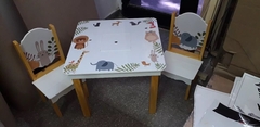 Mesa Crayonera Infantil Didáctica + Pizarra O Pizarrón - comprar online