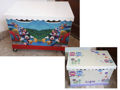 Baúles Infantiles Personajes Y Más 60x40x40 - tienda online