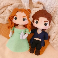Imagem do Bonecos da Serie Bridgerton- Penélope e Colin