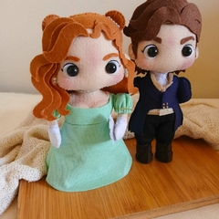 Bonecos da Serie Bridgerton- Penélope e Colin - loja online