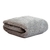 Cobertor Aveludado Com Relevos Manta Soft Touch Flannel Jaquard 2,2 x 2,5m Cinza
