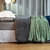 Cobertor Aveludado Com Relevos Manta Soft Touch Flannel Jaquard 2,2 x 2,5m Verde - comprar online