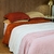 Cobertor Aveludado Com Relevos Manta Soft Touch Flannel Jaquard 2,2 x 2,5m Rose na internet