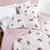 Kit Edredom Avere Casal Queen 3 pçs 200 fios Estampado Cor Borboletas - Mundotextil