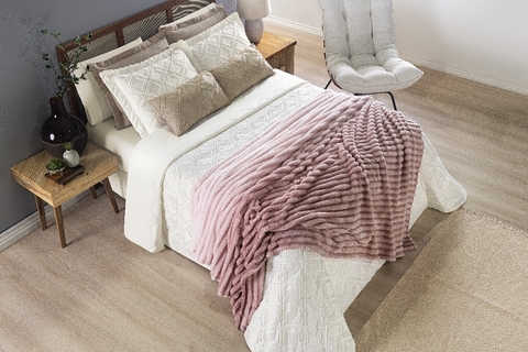 Cobertor Ultrasoft Fluffy Queen Pancake