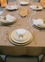 Toalha Jacquard Retangular Mesa Luxo Tecido Grosso Bronze
