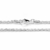 CADENA Y SOGA 2 MM 60 CM ACERO BLANCO (C33719)