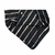 PAÑUELO NEGRO A RAYAS 75 X75 (PÑ26)