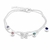 PULSERA SUSANOS MULTICOLOR Y MARIPSA 18 A 21 CM (P33778)