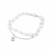 PULSERA ESLABONES COMBINADOS CON BOLITA 18 A 21 CM (P29694)