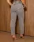 Calça Jeans Mom Feminina Cintura Alta 24725 Cinza - loja online