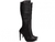 Bota Bico Fino Salto 12 Cano Alto - Preto - Hipermercado Compre Fácil