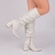 Bota Franzida Feminina - Branco - comprar online