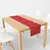 Trilho de Mesa de Natal Folhas Natalinas Vermelho 1.45m x 45cm Único - Hipermercado Compre Fácil
