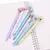 Caneta Luxo Metálica Pérola Pastel - Kit 4 Und
