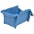 Gaveta Plástica Azul N7 21x34 - Presto na internet