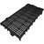 Piso Plástico Modular Preto 25x50x2,6 - Presto