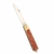 Canivete Lâmina De Inox Vintage Com Ponta Brasfort 80x14mm na internet